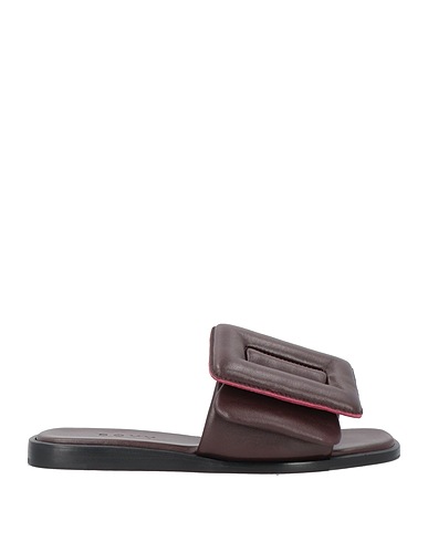 BOYY Sandals Burgundy Leather