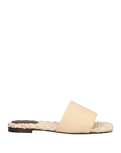 HAZY Sandals Cream Soft Leather