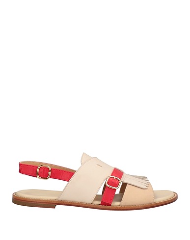 DOUCAL'S Sandals Cream Leather