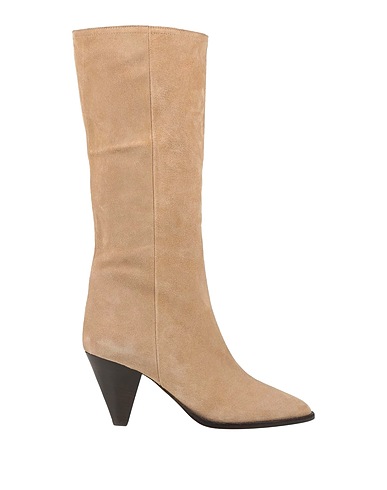 ISABEL MARANT Boots Beige 100% Calfskin