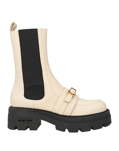 SERGIO ROSSI Ankle boot Beige Calfskin