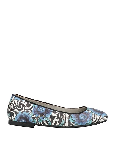 RICHMOND Ballet flats Slate blue Leather