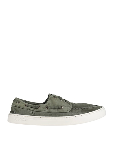 NATURAL WORLD Loafers Military green 100% Organic cotton
