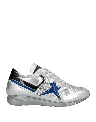 RICHMOND Sneakers Silver Leather