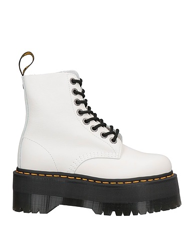 DR. MARTENS Ankle boots BIANCO Leather