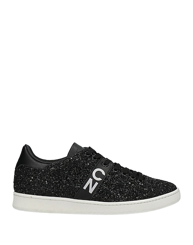 COSTUME NATIONAL Sneakers Black Textile fibers