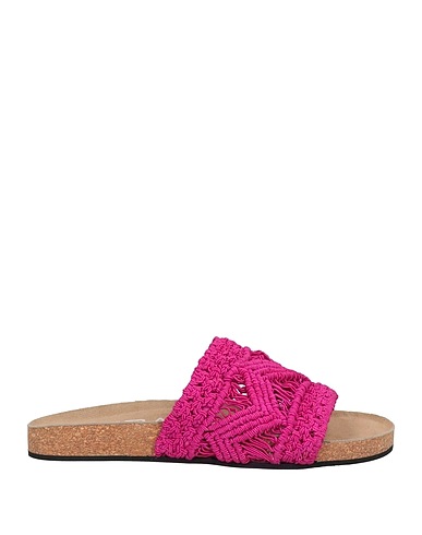 STRATEGIA Sandals Fuchsia Textile fibers