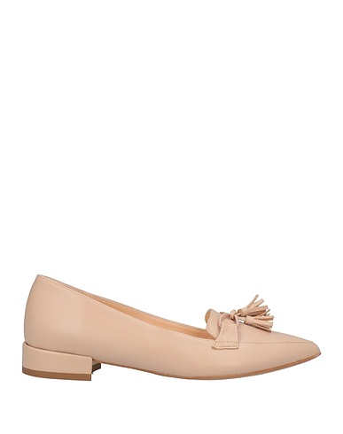 ANNA BAIGUERA Loafers Blush Textile fibers