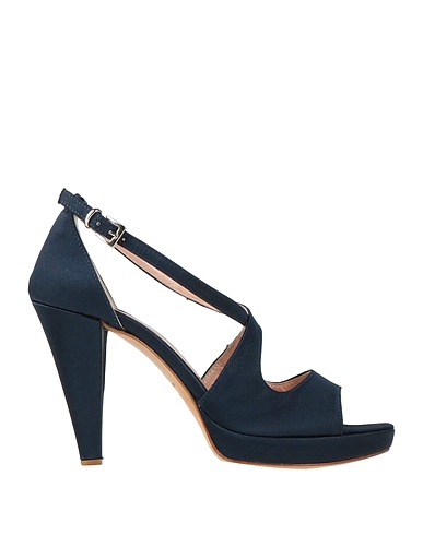 IO DONNA Sandali Blu notte Fibre tessili
