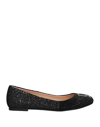 GALLIANO Ballet flats Black Soft Leather
