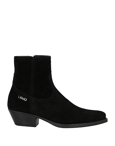 LIU •JO Ankle boot Black Cow leather