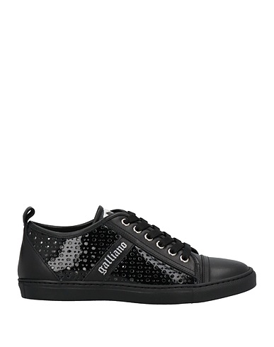 GALLIANO Sneakers Black Calfskin