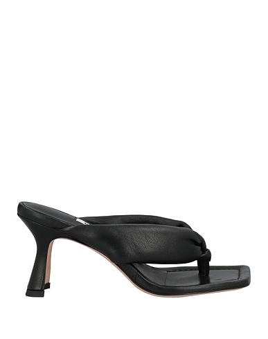KALLISTÈ Flip flops Black Leather