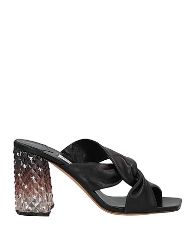 JIMMY CHOO Sandals Black Soft Leather