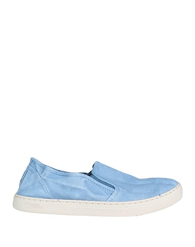 NATURAL WORLD Sneakers Light blue 100% Organic cotton