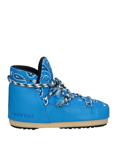 ALANUI Ankle boot Azure Textile fibres
