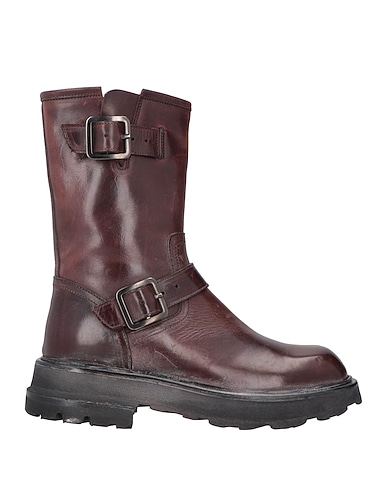 MOMA Ankle boot Burgundy Leather