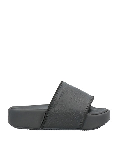 Y-3 Sandalen Schwarz Leder