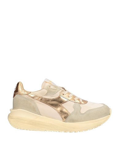 DIADORA HERITAGE Sneakers Cream Soft Leather, Textile fibres