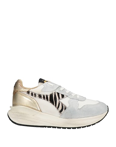 DIADORA HERITAGE Sneakers Light grey Soft Leather, Textile fibres