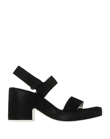 BIMBA Y LOLA Sandals Black 100% Cow leather