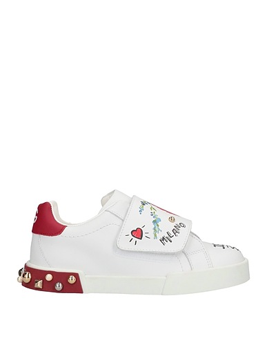 DOLCE&GABBANA Sneakers White Leather
