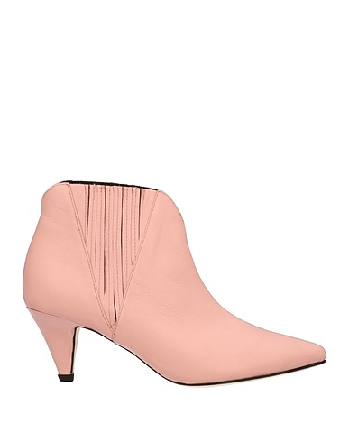 DOUUOD Ankle boot Light pink Leather