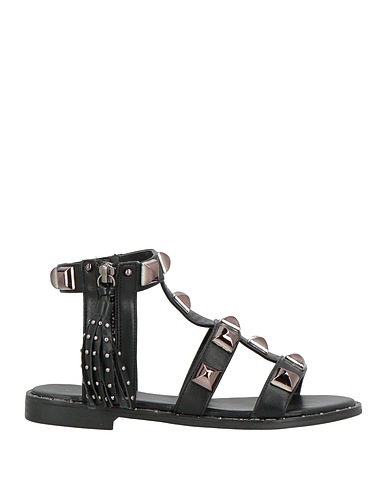 LORETTA by LORETTA Πέδιλο Μαύρο Ίνες υφασμάτων