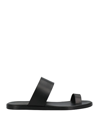 WOMAN by COMMON PROJECTS ソング・サンダル ブラック 革