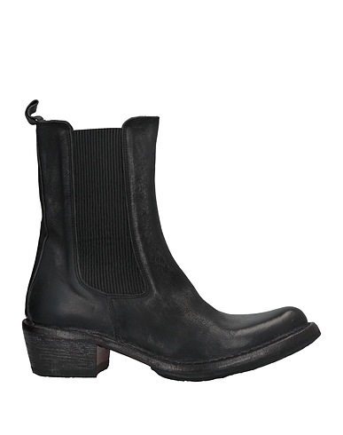 MOMA Ankle boot Black Leather