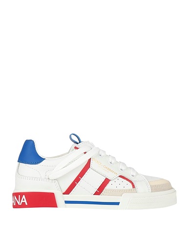 DOLCE&GABBANA Sneakers White Soft Leather
