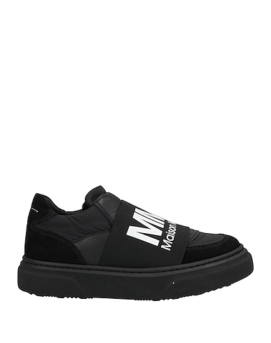 MM6 MAISON MARGIELA Sneakers Black Leather, Textile fibres
