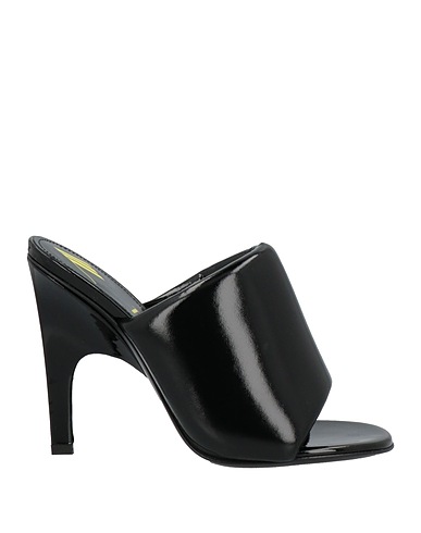 THE ATTICO Sandali Nero Pelle