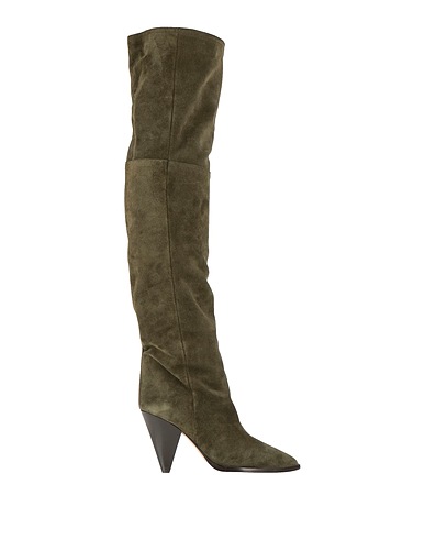 ISABEL MARANT Boots Military green Calfskin