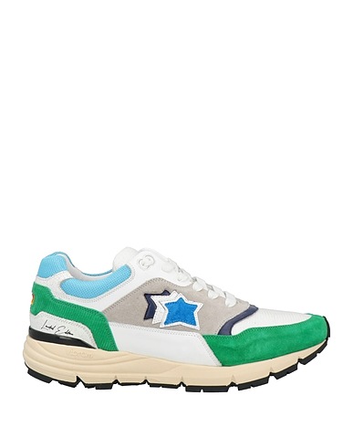 ATLANTIC STARS Sneakers Verde Piel, Fibras textiles