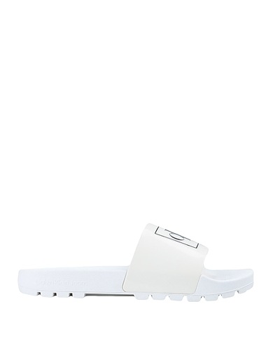 CALVIN KLEIN JEANS Sandalen Weiß Gummi
