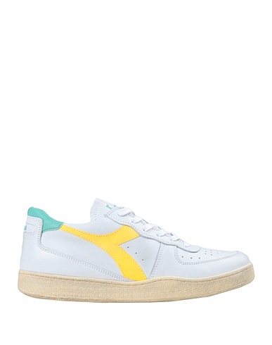 DIADORA HERITAGE Sneakers MI BASKET LOW USED
 Blanc 100% Cuir