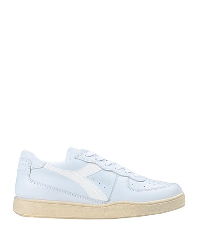 DIADORA HERITAGE Sneakers MI BASKET LOW USED
 Bianco 100% Pelle