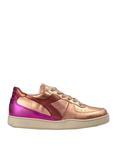 DIADORA HERITAGE Sneakers MI BASKET LOW METALLIC USED WN
 Copper Soft Leather