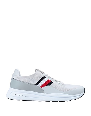 TOMMY HILFIGER Sneakers Light grey Textile fibres