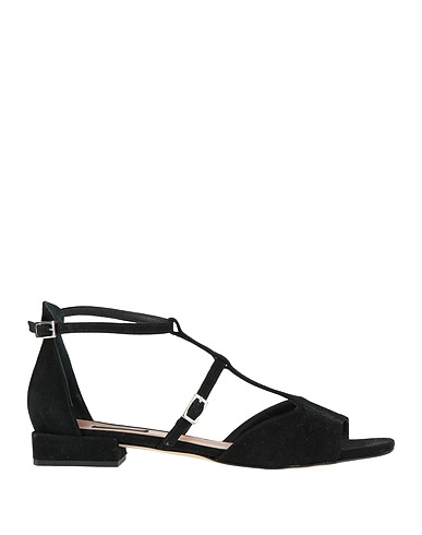 ANDREA PINTO Sandals Black Leather