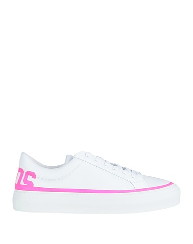 GCDS Sneakers White Soft Leather