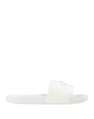CALVIN KLEIN Sandali Off white Fibre tessili