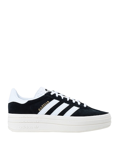 ADIDAS ORIGINALS Sneakers GAZELLE W  SHOES
 Black Soft Leather, Textile fibres