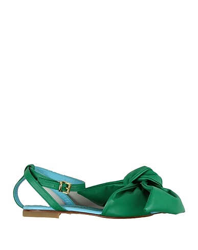 MIMISOL Sandals Green Textile fibres