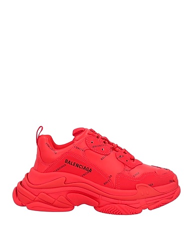 BALENCIAGA Sneakers Red Textile fibres
