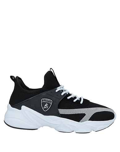 AUTOMOBILI LAMBORGHINI Sneakers Black Textile fibres