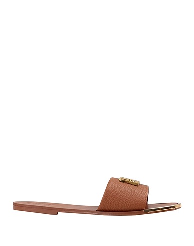 DKNY Sandals Tan Soft Leather