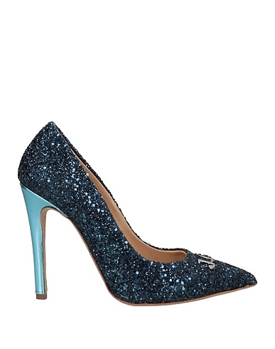 JOHN GALLIANO Court Midnight blue Soft Leather
