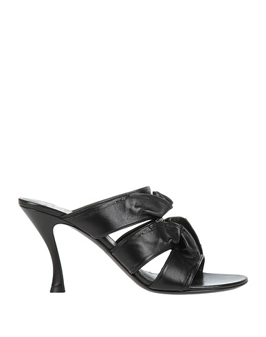 VALENTINO GARAVANI Sandals Black Soft Leather